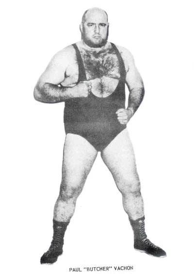 The IPWHF is saddened to learn of the loss of Paul “Butcher” Vachon.

Along with Mad Dog Vachon they would become one of pro wrestling’s most formidable tag teams.

Our hearts are with the family, friends and fans of “Butcher” Vachon.  Rest in peace.