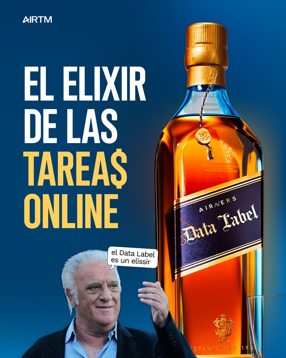 airtminc's tweet image. Un elissssir para aquellos que saben sacarle provecho 🥂 #DataLabeling