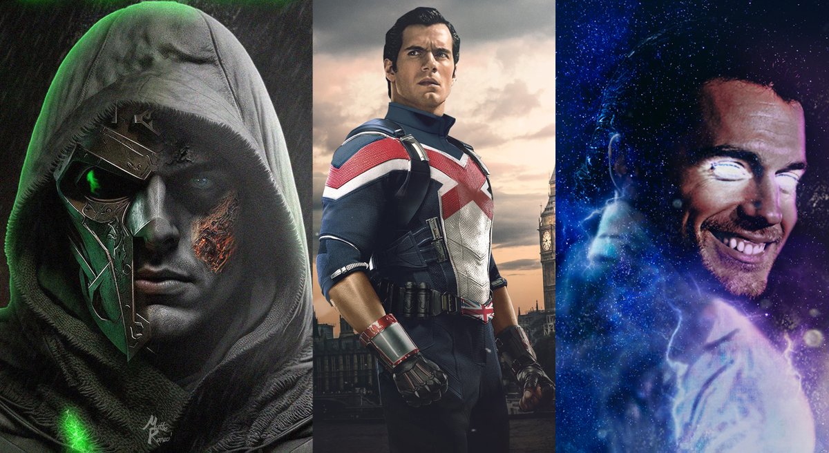 moviestalkhindi's tweet photo. #HenryCavill in #MCU as..🤔🤔
#Beyonder
#DoctorDoom
#Cyclops
#Wolverine
#Sentry aka #RobertReynolds
#BrianBraddock aka #CaptainBritain
share your thoughts..? https://t.co/EbC3LOEYjQ