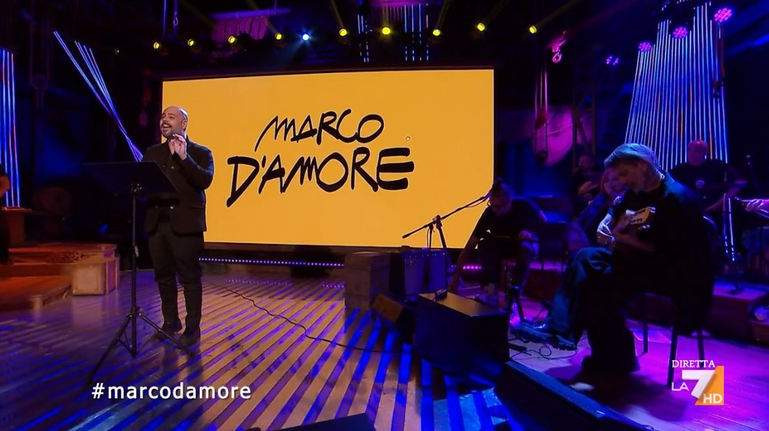 Caracas. Il monologo di Marco D'Amore, con Rodrigo D'Erasmo alla chitarra #propagandalive