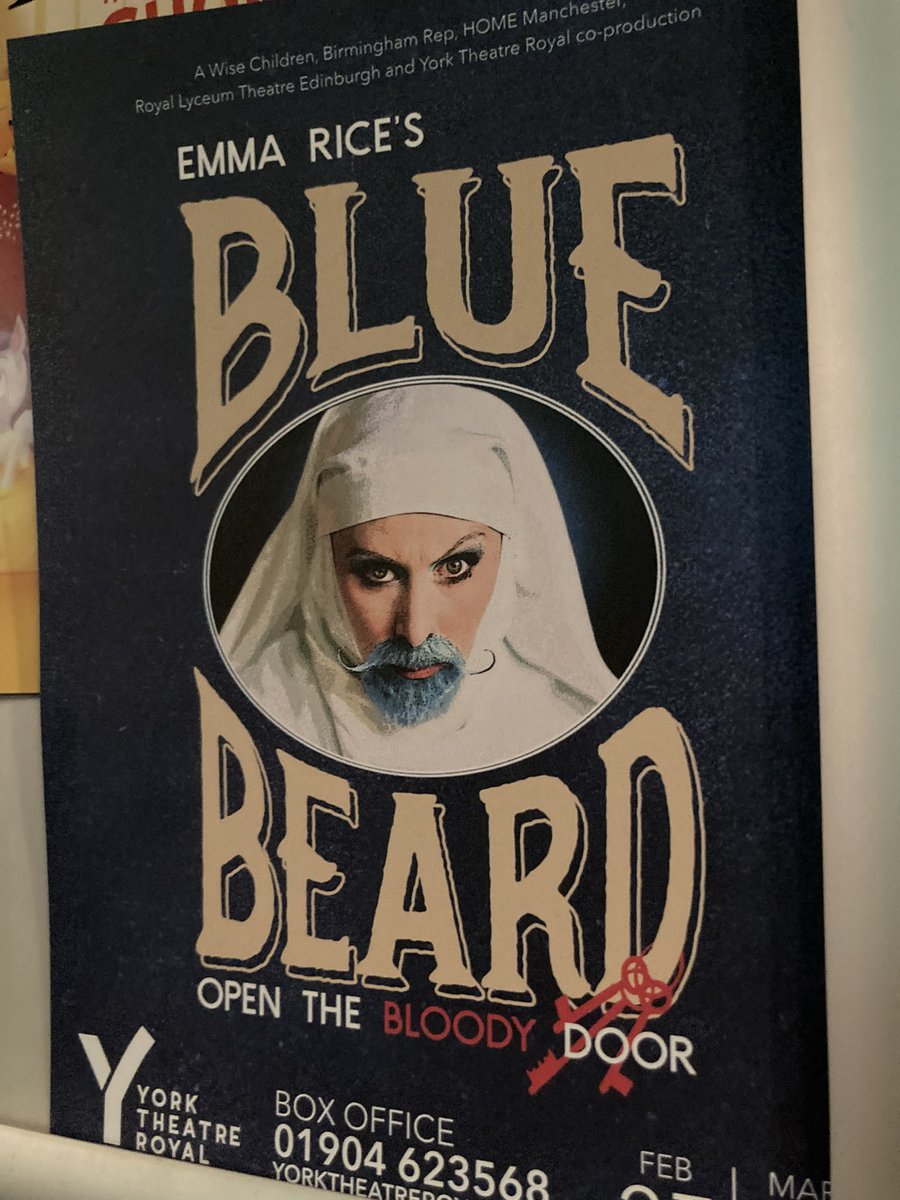 edgerose's tweet image. OMG, @Wise_Children, Emma Rice! Your cast and crew have broken me with #Bluebeard. Powerful woven narratives and exceptional skills from all on and off stage. @YorkTheatre