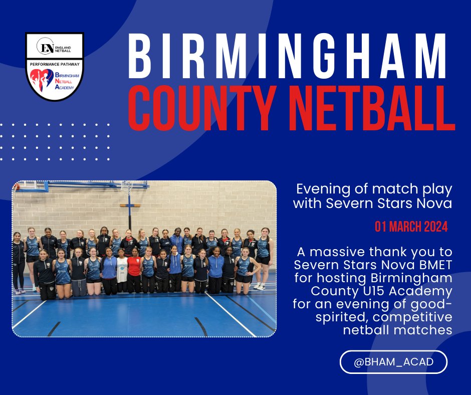 Birmingham Netball Academy (@bham_acad) on Twitter photo 