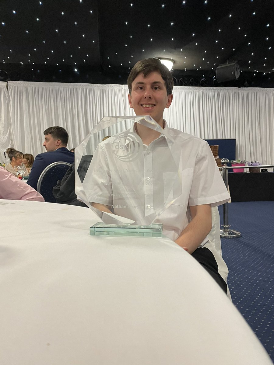 Congratulations Nathan, winning volunteer of the year 2024