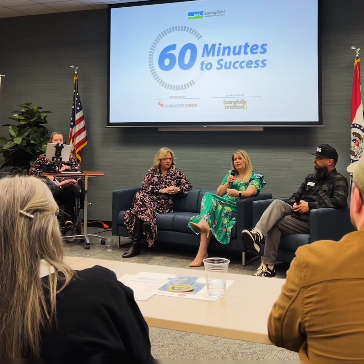 Thank you @SGFChamber for allowing me the opportunity to share about what it looks like to hire individuals with disabilities in our community. It was great to share the panel with Kristi from @AbilitiesFirst, Nancy from Jordan Essentials, and Scott from @dsgolife.