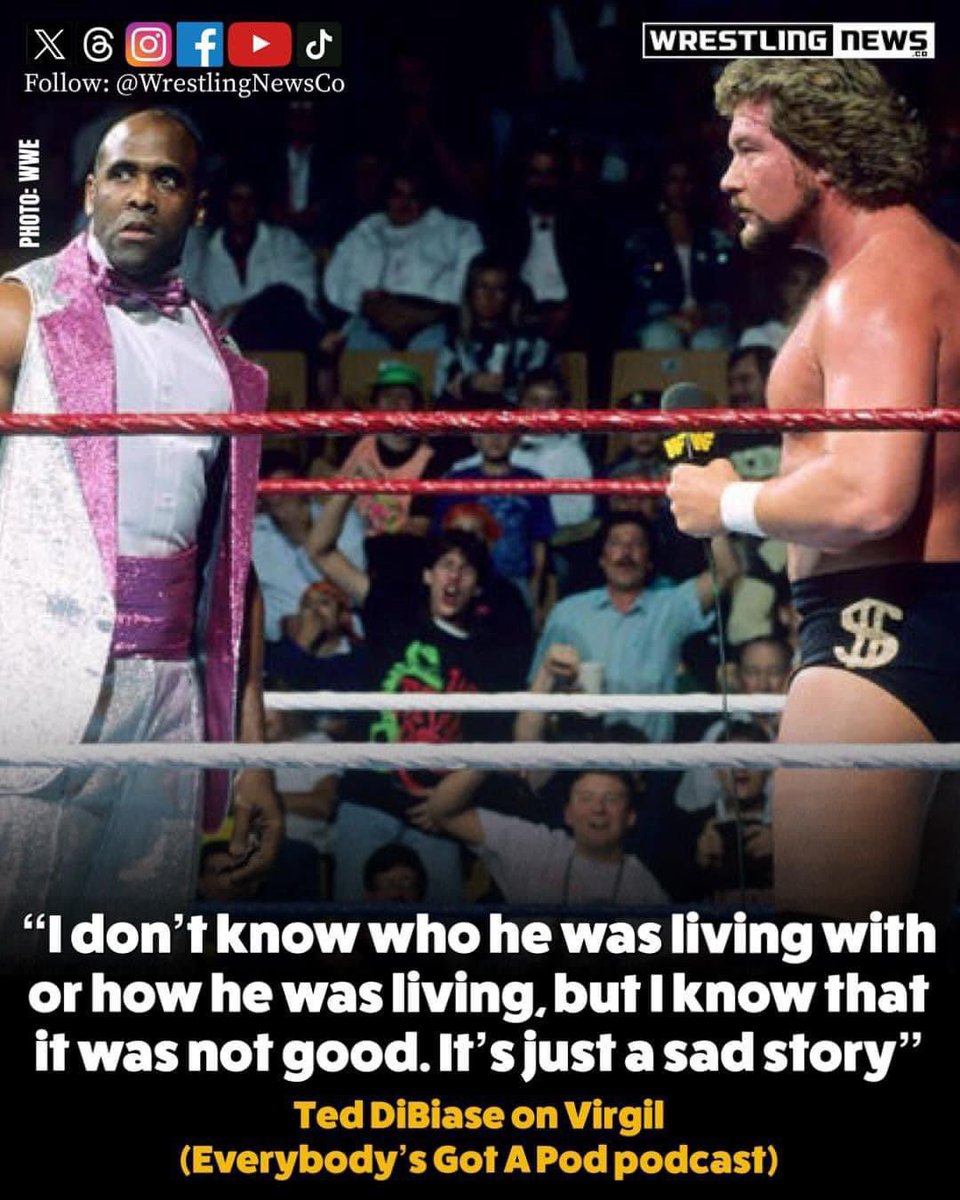 #TedDiBiase says things were not going well for #Virgil in recent years.