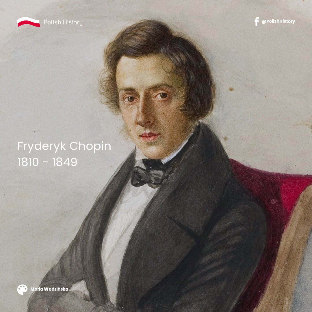 Polonaises, Mazurkas... What would today's music be without the legacy of Fryderyk Chopin? Probably on 1 March 1810 🇵🇱, one of the most outstanding virtuoso pianists and composers was born in Żelazowa Wola.