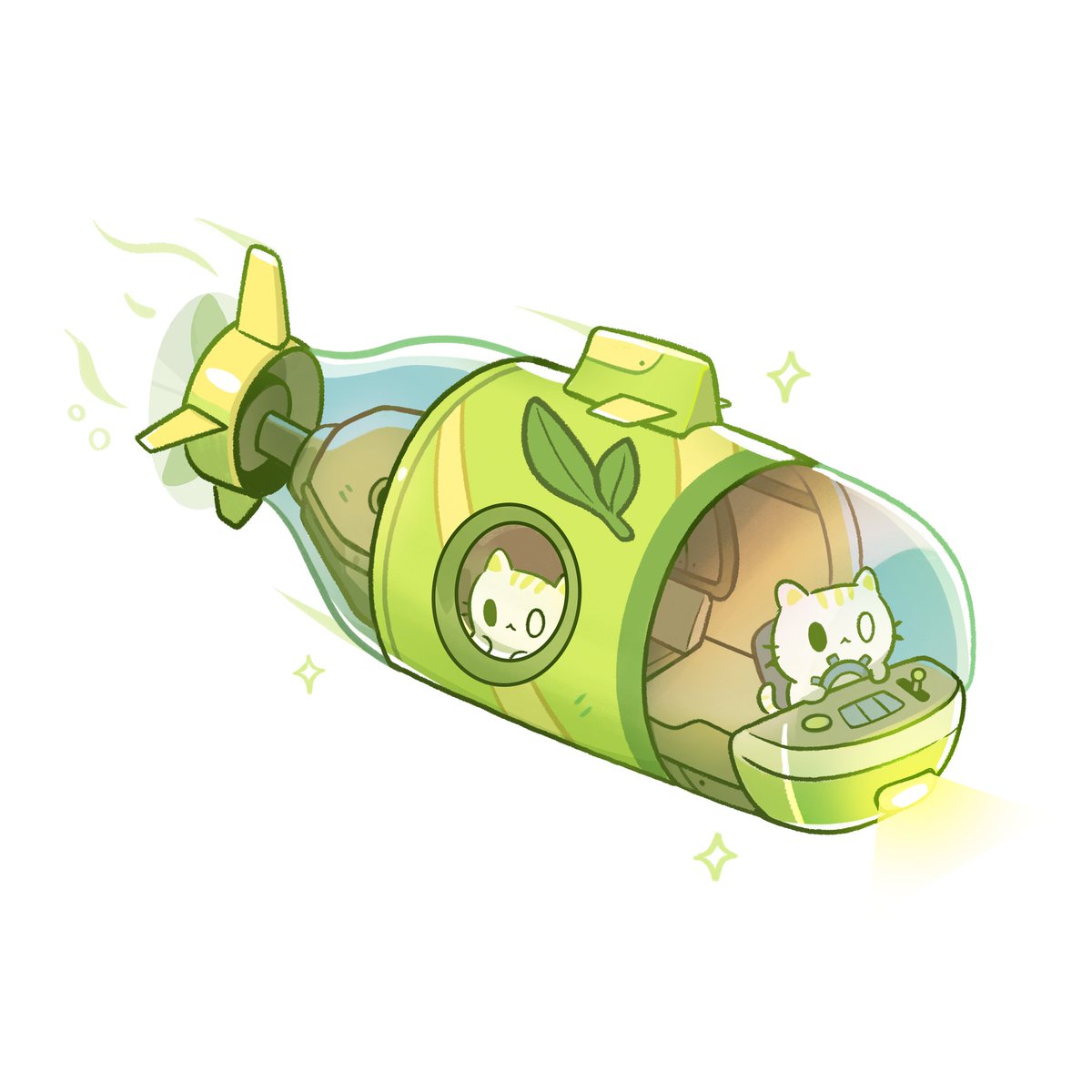 QRT with your green art
🍵🌿💚
Ship in a Bottle ✨