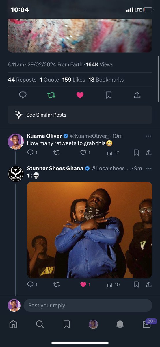KuameOli's tweet image. Can I get 1k reposts🥹😭
Twitter do it againnnnnnnn🥲