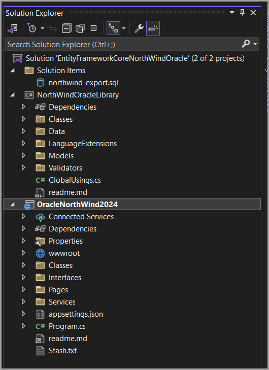 KarenPayneMVP's tweet photo. Going to write an article for working with EF Core 8 with Oracle NorthWind this weekend.

#csharp #efcore8 #oracle #efpowertools https://t.co/ja81lapghF