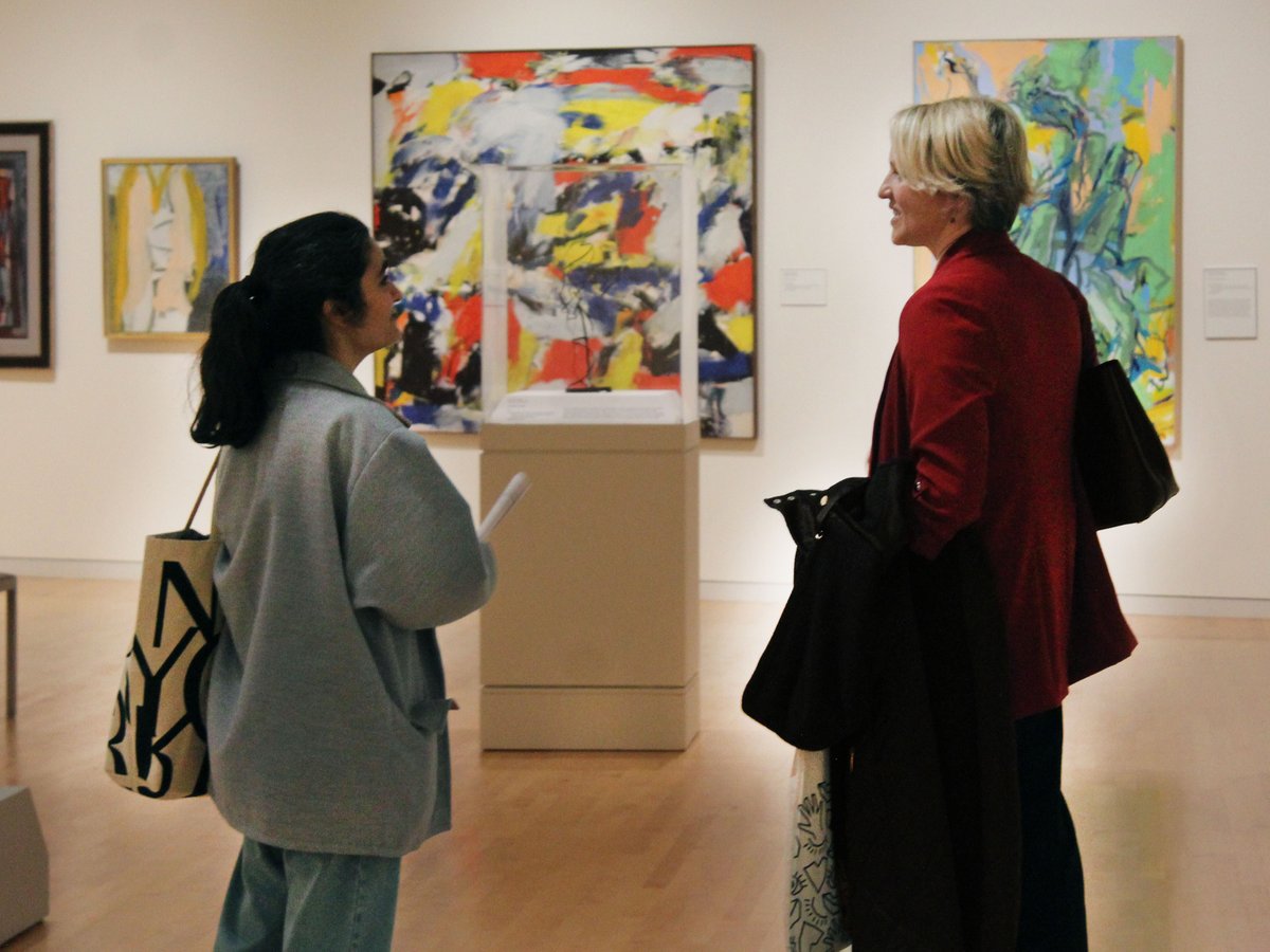 Earlier in the semester, our students visited the Georgia Museum of Art as part of 'Advanced Visualization,' a landscape architecture course taught by CED assistant professor Jessica Fernandez.