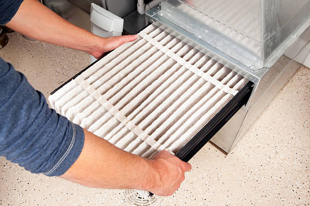 Did you know that your heating system's air filter should be replaced every 1-3 months? A clean filter can improve efficiency and indoor air quality. #heatingtips #airfilterreplacement