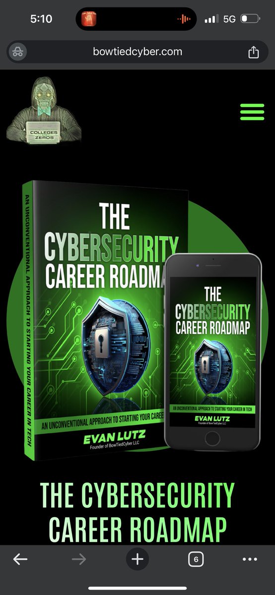 ITS HERE!!!

🥂THE CYBERSECURITY SECURITY CAREER ROADMAP🥂

An Unconventional Approach to Starting Your Career in Tech

2+ years of secrets IN ONE PLACE

On sale NOW at bowtiedcyber.com

bowtiedcyber.com/product/the-cy…
