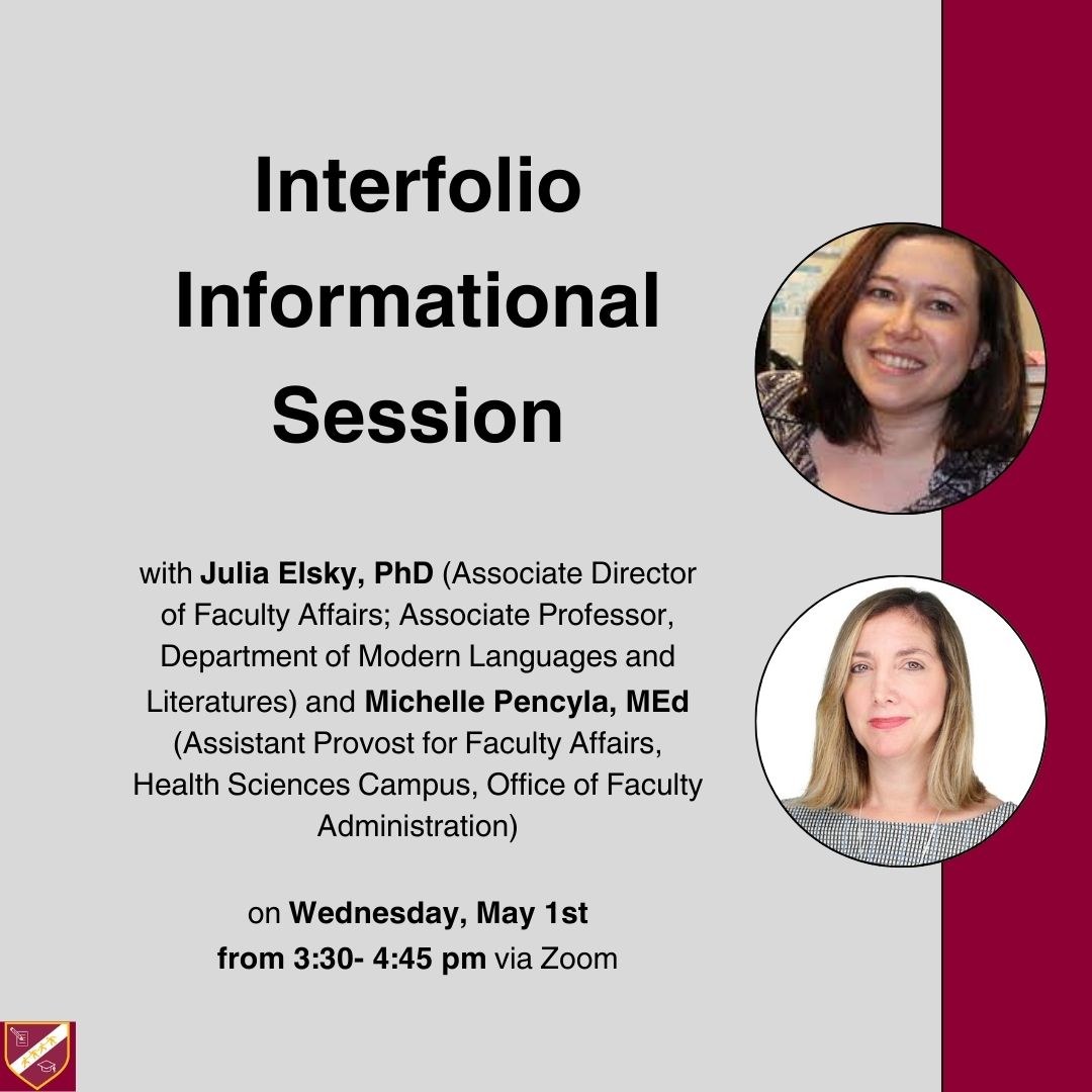 InspiredLUC's tweet photo. Are you a Full-Time TT or NTT faculty member who wants to learn more about how Interfolio Review, Promotion &amp; Tenure work for promotion and/or tenure? Join our Interfolio Information Session on Wednesday, May 1st from 3:30- 4:45 pm via Zoom.

To register: https://t.co/L63CEPWXGI https://t.co/oDcGM9TNvd