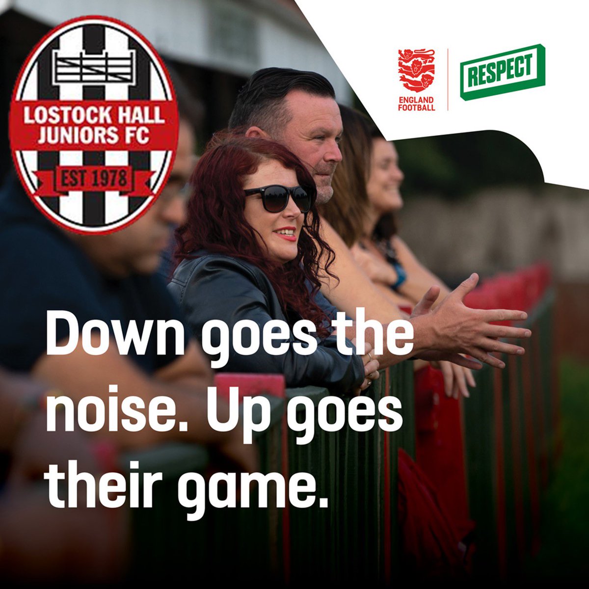 Lostock_HallJFC's tweet photo. If your games have beaten the weather this weekend, please remember to join in with @EnglandFootball’s #SilentSupportWeekend24 

Please let the coaches coach (#NotesNotNoise) and the children play

Thank you in anticipation of your continued support

#ForTheKids
#TheirGame https://t.co/vzcHmN6zSb