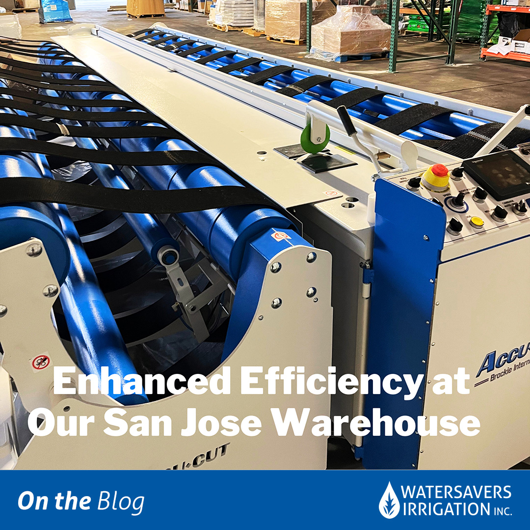 Our  San Jose warehouse recently got an exciting upgrade with a new, dedicated cutting machine! We’re now offering same-day pick-up on synthetic #turf orders processed in under an hour. Check out our latest  blog post for more details: bit.ly/42XifLJ