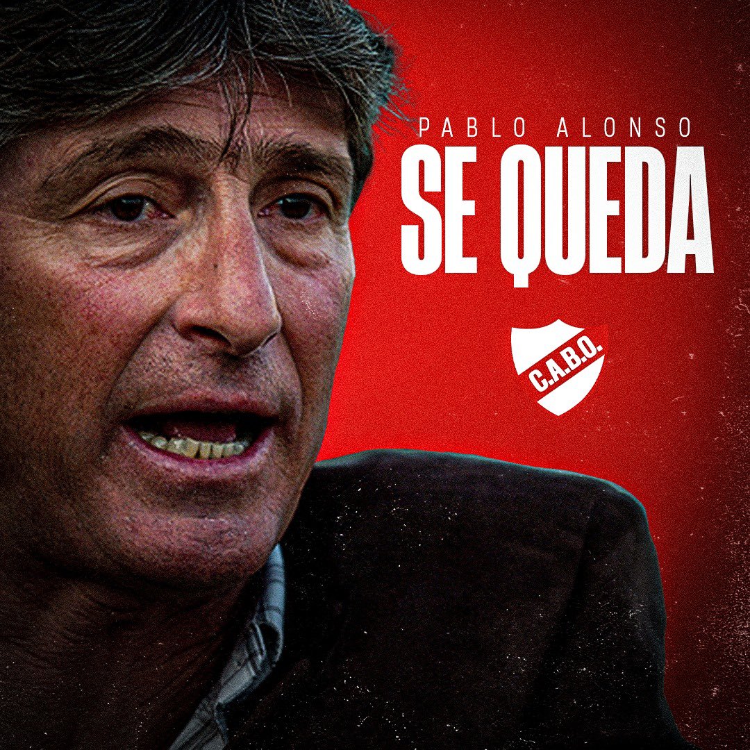 𝗘𝘀𝘁á 𝗲𝗹 𝗗𝗧•

Nos complace anunciar la continuidad de Pablo Alonso como entrenador del primer equipo de la institución para el año 2024
Es un honor poder contar un nuevo año con un profesional de semejante talla.
¡Arriba, Pablo! Tus éxitos serán los de todos los franjeados