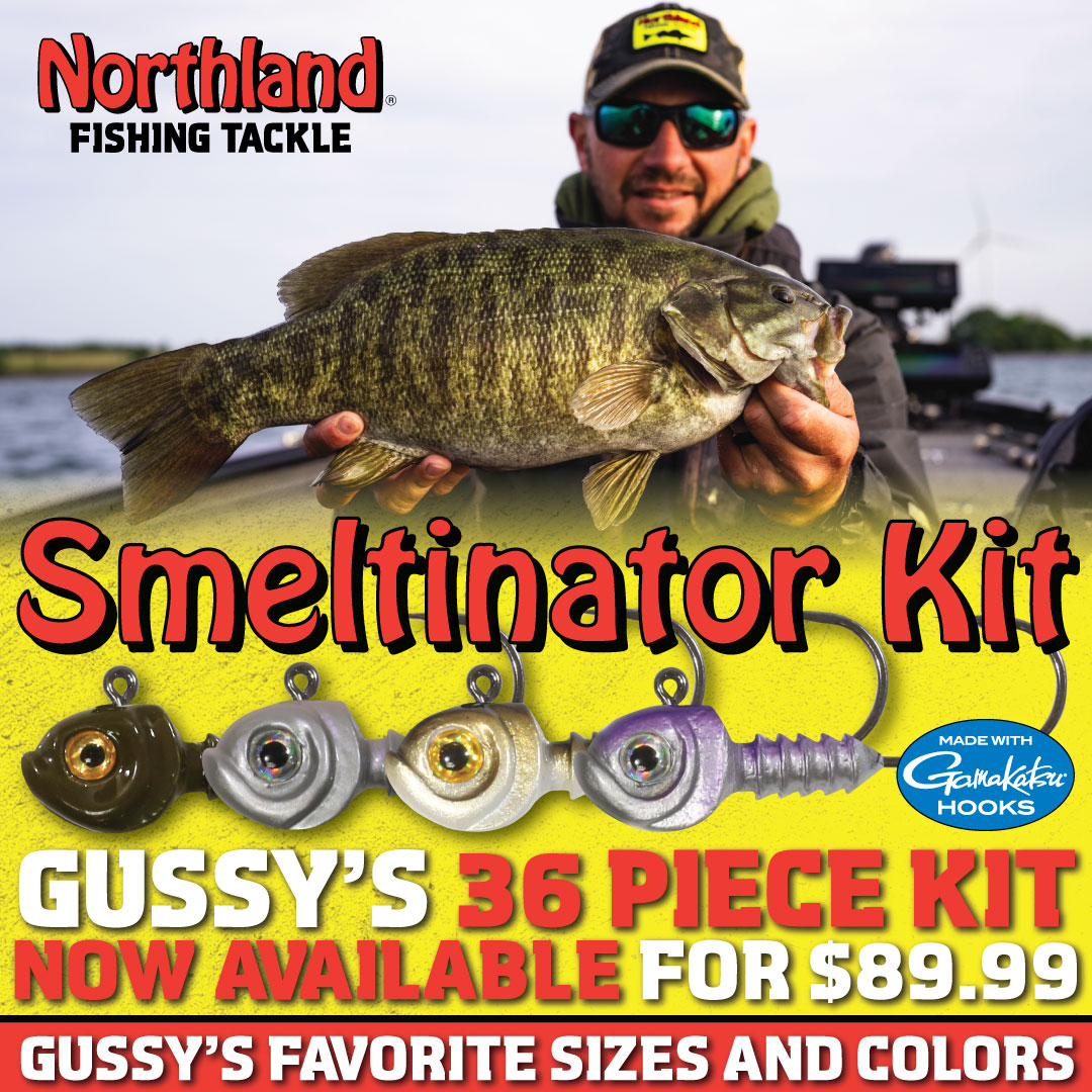 Northland Fishing Tackle Smeltinator Jig 3/8 oz / Gussy Shad / 4/0