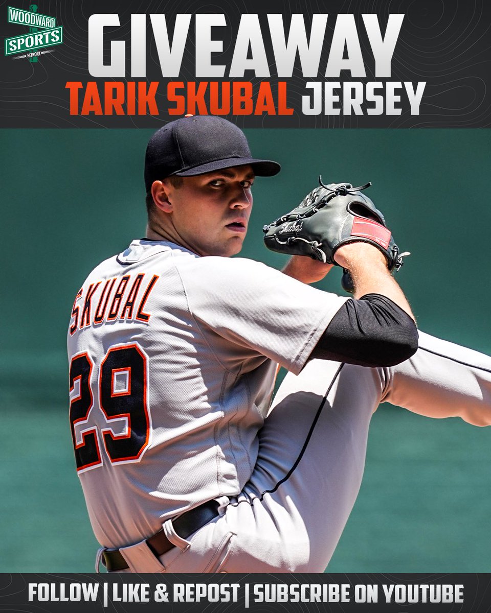 Woodward Sports Network (@woodwardsports) on Twitter photo Woodward Sports Network is giving away a Tarik Skubal jersey!
To enter to win this Tarik Skubal jersey the steps are simple
- FOLLOW <a href="/woodwardsports/">Woodward Sports Network</a>
- LIKE & REPOST This Post
- SUBSCRIBE to the Woodward Sports YouTube page: youtube.com/@WoodwardSport…
Winner will be announced on Woodward Sports Network is giving away a Tarik Skubal jersey!
To enter to win this Tarik Skubal jersey the steps are simple
- FOLLOW <a href="/woodwardsports/">Woodward Sports Network</a>
- LIKE & REPOST This Post
- SUBSCRIBE to the Woodward Sports YouTube page: youtube.com/@WoodwardSport…
Winner will be announced on