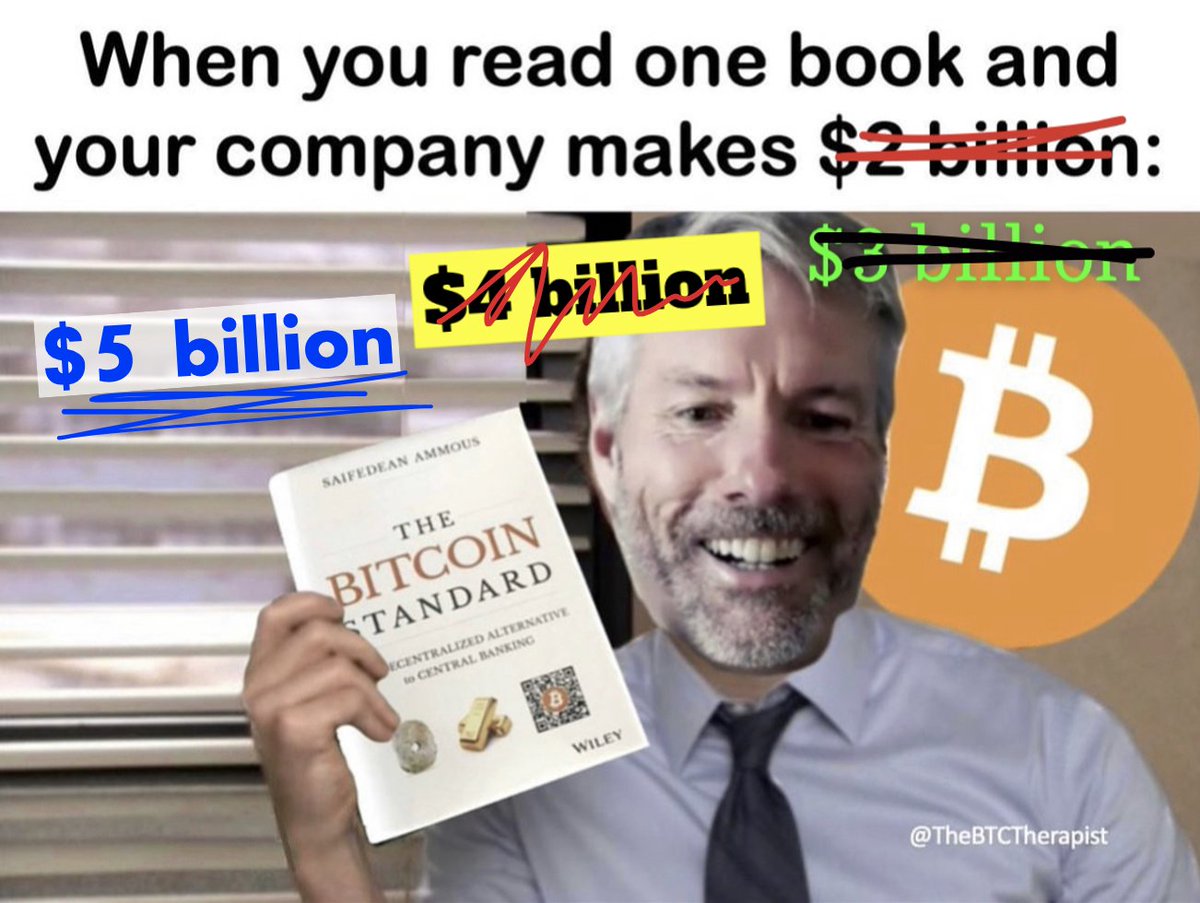 TheBTCTherapist's tweet image. Saylor is absolutely killing it. #BTC 🤯