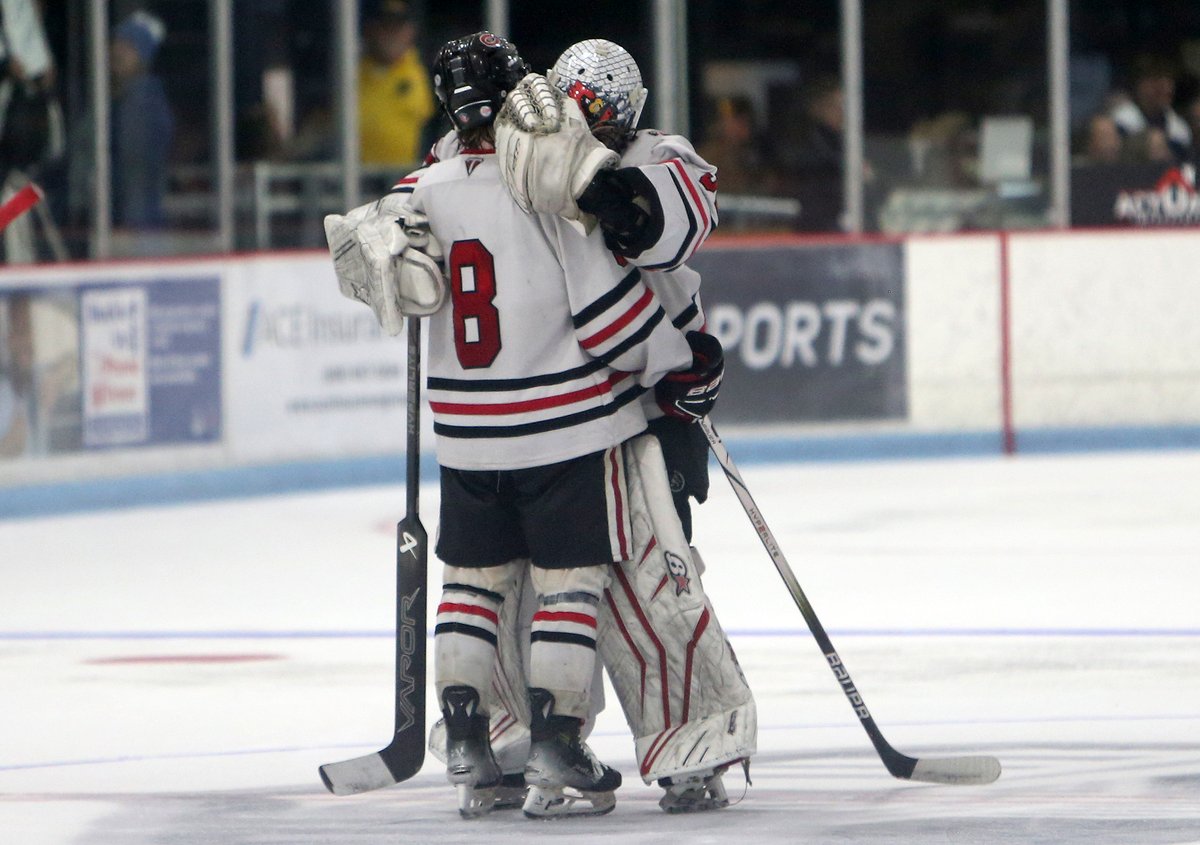 'Hockey is a great sport. You get the best highs and lowest lows'. 
The Chi-Hi boys team got both Friday as Brookfield rallied for a 6-5 overtime win in the Division 1 state semifinals in Middleton.
STORY: chippewa.com/sports/high-sc…
PHOTOS: chippewa.com/sports/high-sc…