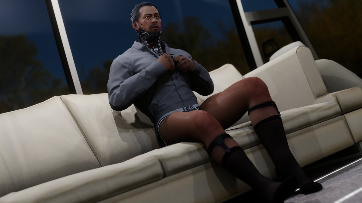 themorwur's tweet photo. I didn't play #Cyberpunk2077 and I don't know if #GoroTakemura is good or bad, but damn he's tasty 

#gay #nsfw https://t.co/XYJ3HvJB3K
