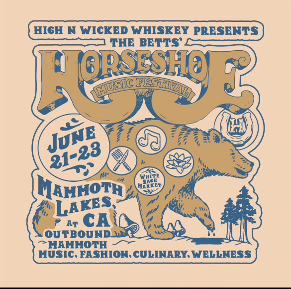 Thrilled to announce The Betts' Horseshoe Music Festival - a boutique Music, Fashion, Culinary &amp; Wellness festival at the Outbound Mammoth hotel in Mammoth Lakes, California.  Early bird tickets are on sale now! 

See horseshoemusicfestival.com for details! 

#musicfestival #mammoth