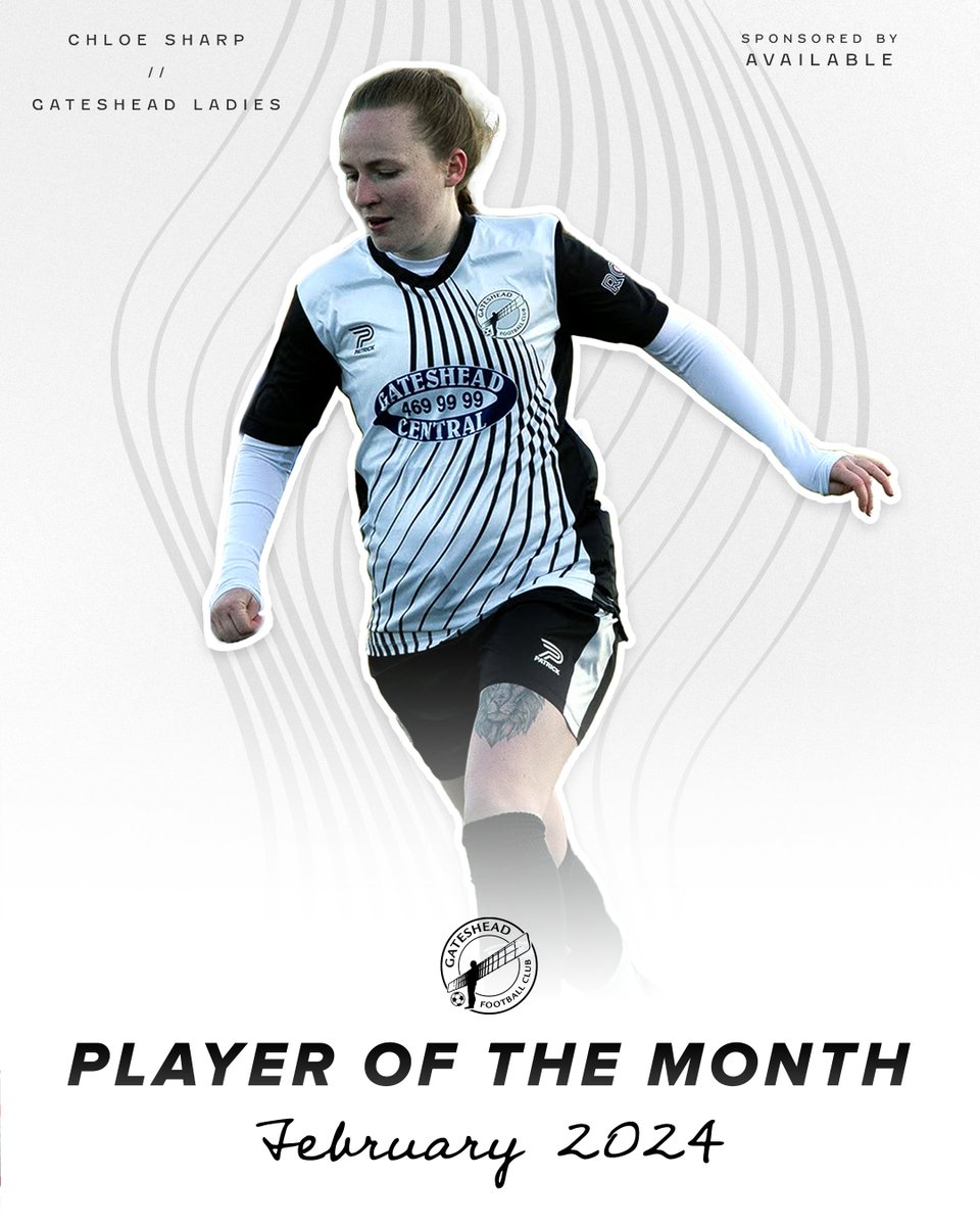 Chloe Sharp is our February Player of the Month! ✨ #WorClub ⚪️⚫️