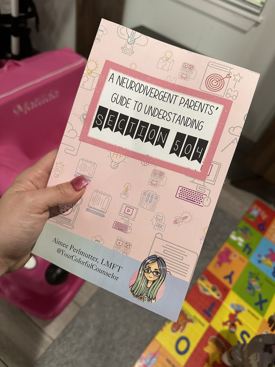 Taking what I learned as a 504 Designee and School Counselor <a href="/pbcsd/">The School District of Palm Beach County</a> to help the other side get the support they deserve.  Link in bio to get your copy.  #schoolcounseling #mentalhealth #specialeducation