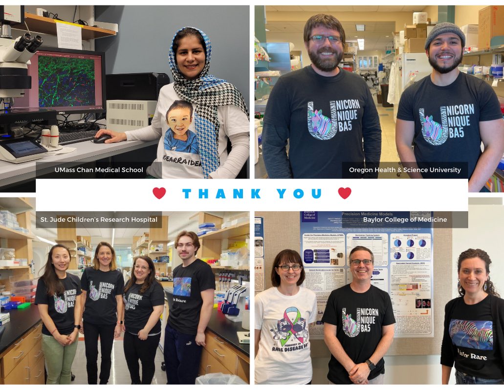 The momentum of our UBA5 research is a testament to the dedication and passion demonstrated by our research partners nationwide. We have made remarkable progress over the past two years, all thanks to them. ❤️❤️❤️ @UMassChan @OHSUNews @StJudeResearch @bcmhouston