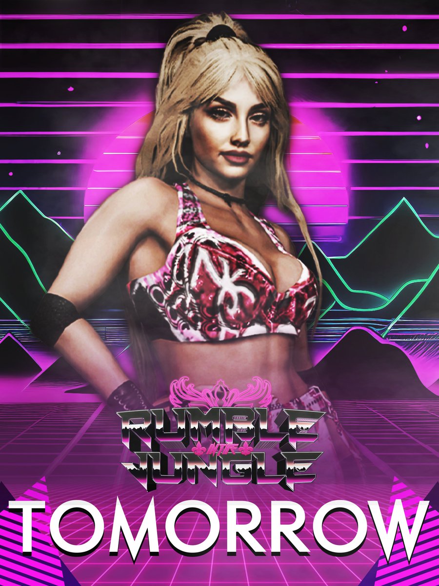 Tomorrow at #RumbleInTheJungle I’m going to show everyone I’m not messing around anymore. I’m going to #WRESTLECADE and I’m not letting anyone get in my way. 🤜🏻 

🗓️TOMORROW 🔥 
🕐6pm EST/11pm UK
▶️Twitch.TV/CodeLions 

#WWE #WWE2K24 #WWE2K23