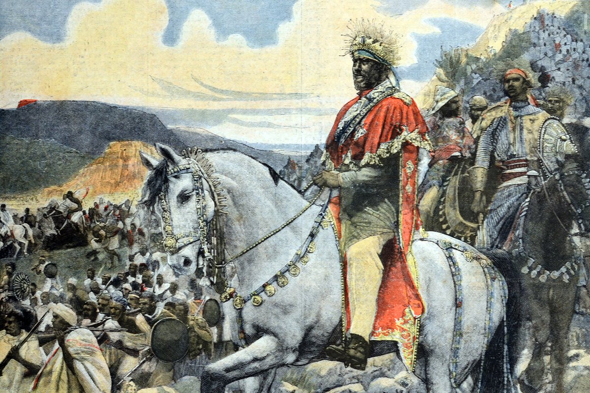 On #ThisDayInHistory in 1896, #Italy failed in its quest to claim #Ethiopia as a colony (it had been granted it at the #BerlinConference), when its invasion force was solidly defeated at the #BattleOfAdwa, with 70% of its troops were killed or captured. 

#DecolonizeTheWorld