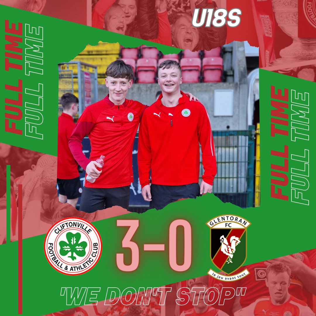 U18s <a href="/OfficialNIFL/">NI Football League</a> result. 20 wins out of 20 a credit to the players and their development. 🔴⚽️