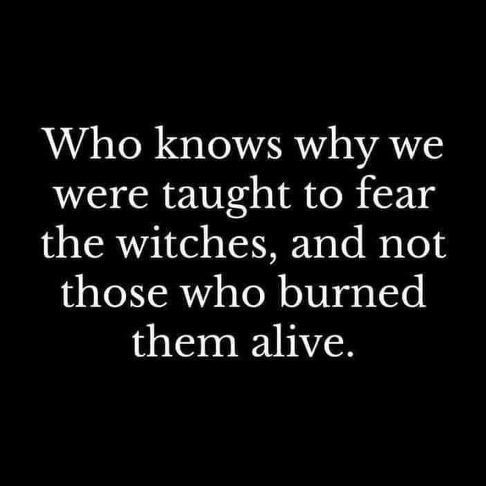 We know now who the real monsters were.
#SalemWitchTrials #witchcraft #FeministFriday