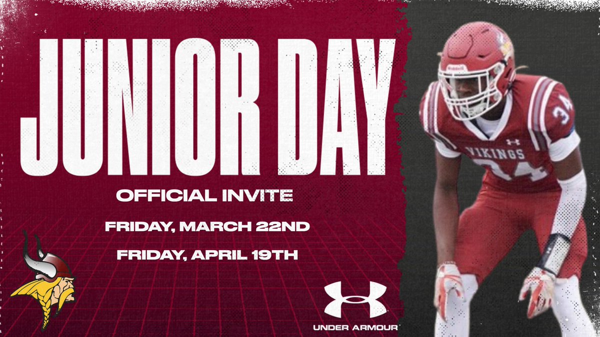 Thanks for the Junior Day invite <a href="/VCSUVikings/">VCSU Vikings</a> Cant wait to come out to see the campus