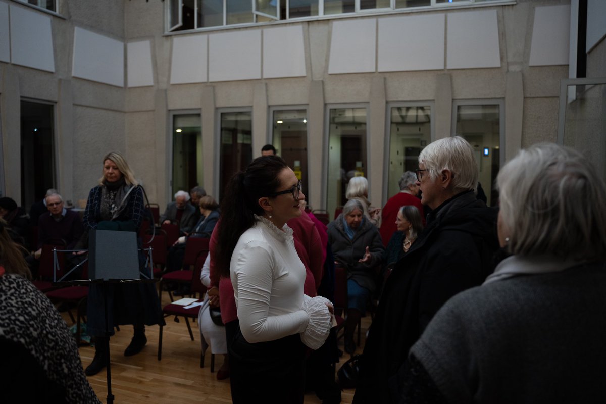 Lovely memories from our ‘Music and Medicine’ event at @posklondon last weekend 🎶 We loved interacting with the audience after the concert 🥰