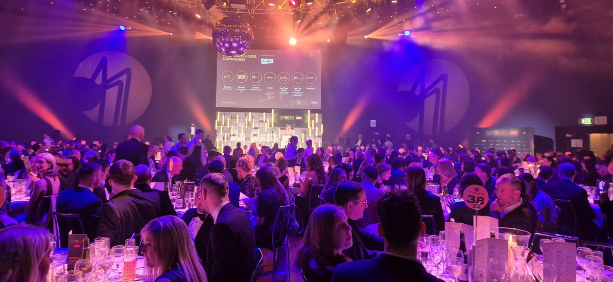 Delighted to judge the @spiderawards this year. Great to get a glimpse at the next-gen talent coming through the industry and congratulations to the Catalyst team on another fantastically produced event #spiderawards