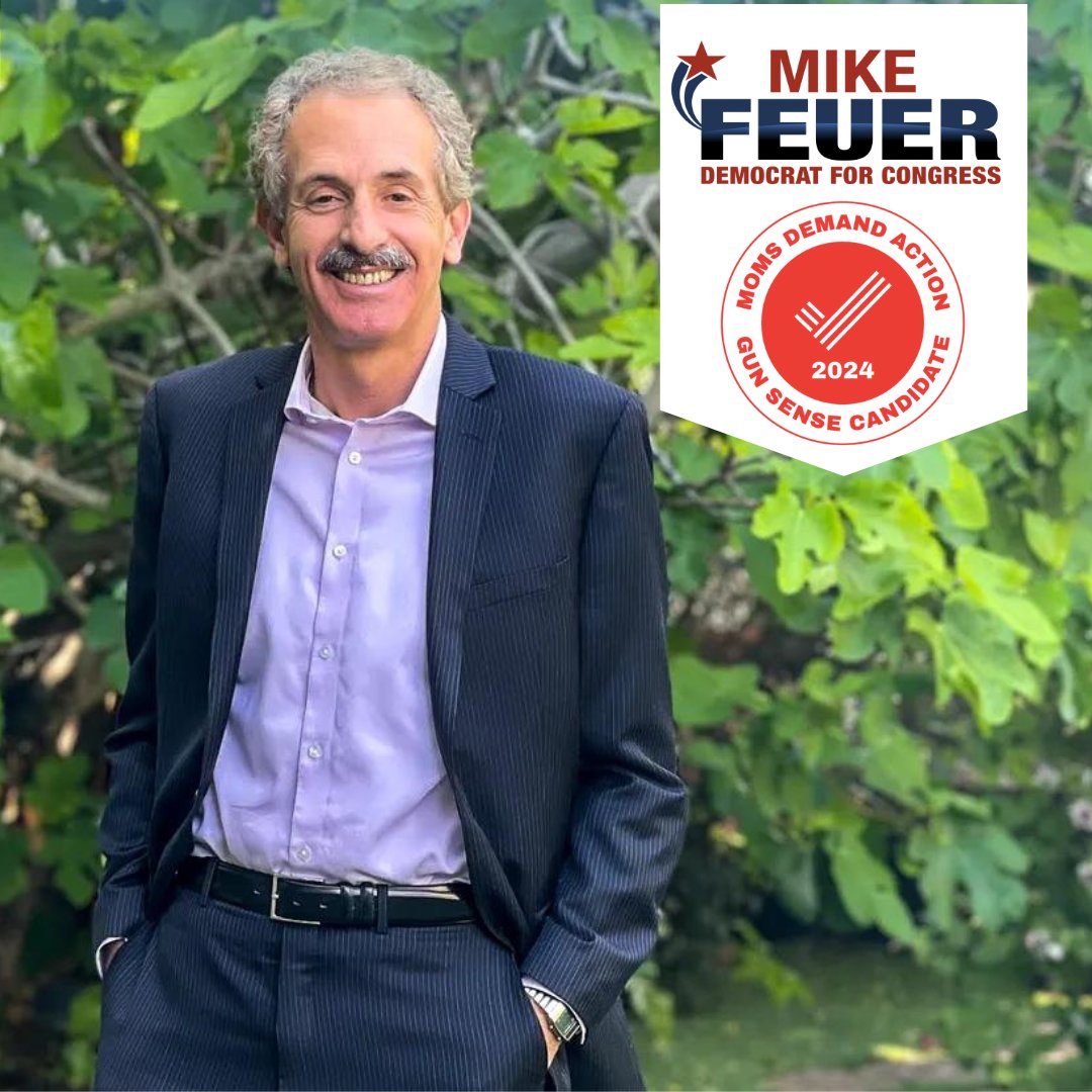 Thanks to <a href="/MomsDemand/">Moms Demand Action</a>, which just awarded me the 2024 Moms Demand Action Gun Sense Candidate distinction! Gun violence is a public health and safety crisis.  In Congress I'll continue to lead in fighting for common sense solutions to protect our communities.#EndGunViolence #CA30