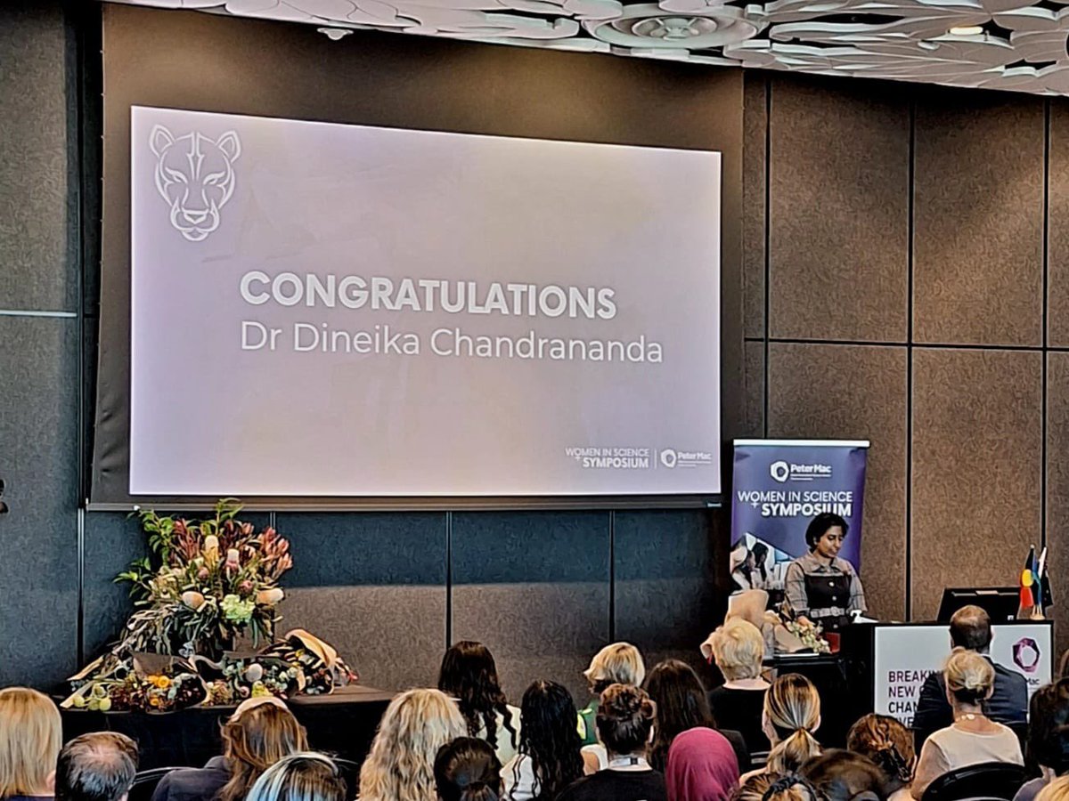 A big congratulations to our very own @dineika_chandra for being awarded the 2024 Lea Medal, recognizing trailblazing Women in Science and Health Care @PeterMacCC. Dineika, we are so incredibly proud of you! Your leadership and mentorship doesn’t go unnoticed. #WomenInScience