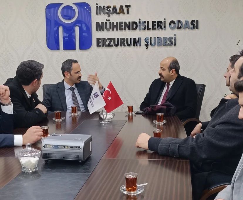 ecz_aygunfatih's tweet image. İnşaat Mühendisleri Odası’nı ziyaret ettik. Fikir alışverşinde bulunduk. Çalışmalarında başarılar dikedik. İMO Erzurum Şube Başkanı Sn. Melih Ermancık ve yönetimine misafirperverlikleri için teşekkür ederiz. @imoerzurum #erzurum #dadaş @zaferpartisi25