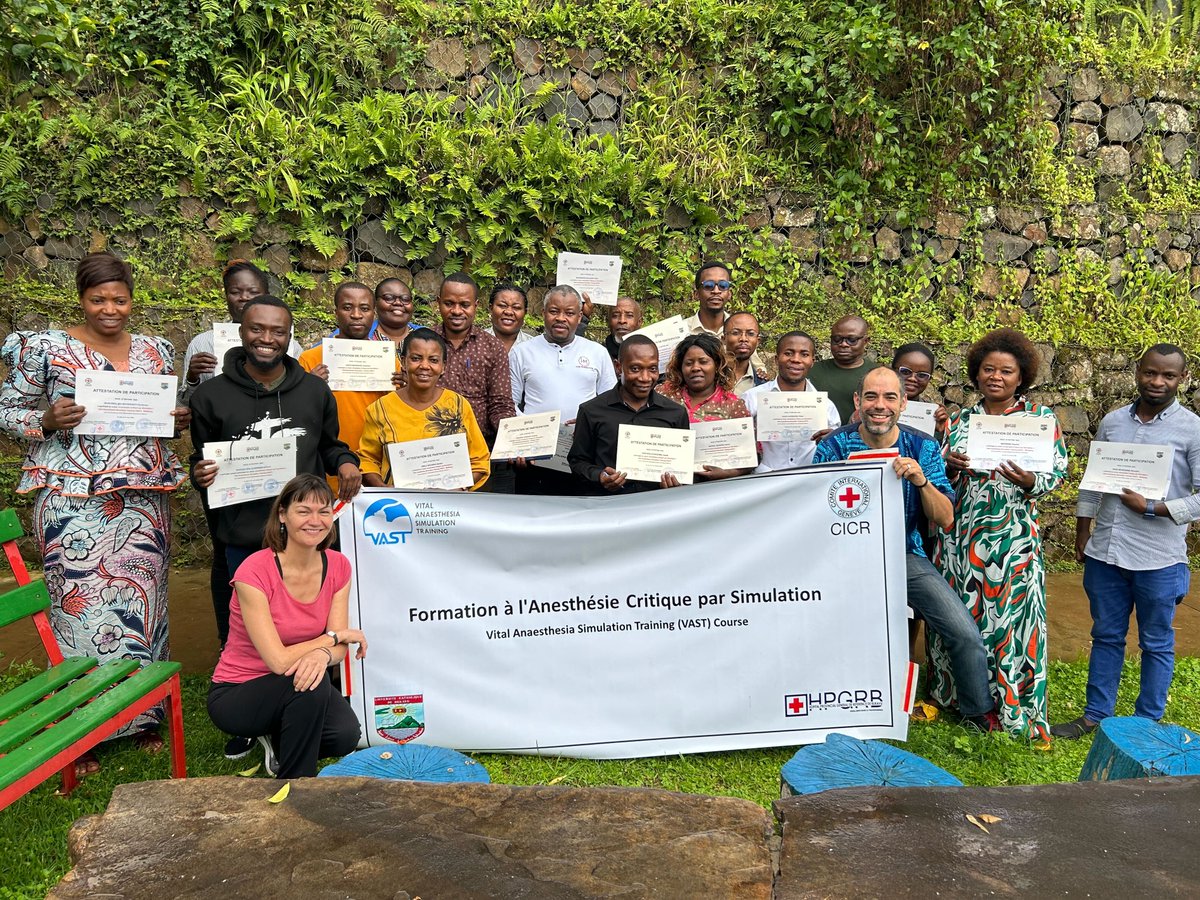 VAST Learning (@vastlearning) on Twitter photo Congrats to the team in Bukavu, #DRC on their successful completion of the #VAST Course and VAST #Wellbeing ! Their VAST journey has just begun; we cannot wait to see what else is in store for them!
<a href="/wfsaorg/">WFSA</a>
<a href="/PainRwanda/">ZERO PAIN RWANDA</a>
<a href="/SmileTrainAfric/">Smile Train Africa</a>
<a href="/SAFE_courses/">Safer Anaesthesia from Education (SAFE)</a>
<a href="/CAS_IEF/">CAS IEF</a>
<a href="/Anesthesia_UR/">Rwanda Anesthesiology Program</a> Congrats to the team in Bukavu, #DRC on their successful completion of the #VAST Course and VAST #Wellbeing ! Their VAST journey has just begun; we cannot wait to see what else is in store for them!
<a href="/wfsaorg/">WFSA</a>
<a href="/PainRwanda/">ZERO PAIN RWANDA</a>
<a href="/SmileTrainAfric/">Smile Train Africa</a>
<a href="/SAFE_courses/">Safer Anaesthesia from Education (SAFE)</a>
<a href="/CAS_IEF/">CAS IEF</a>
<a href="/Anesthesia_UR/">Rwanda Anesthesiology Program</a>