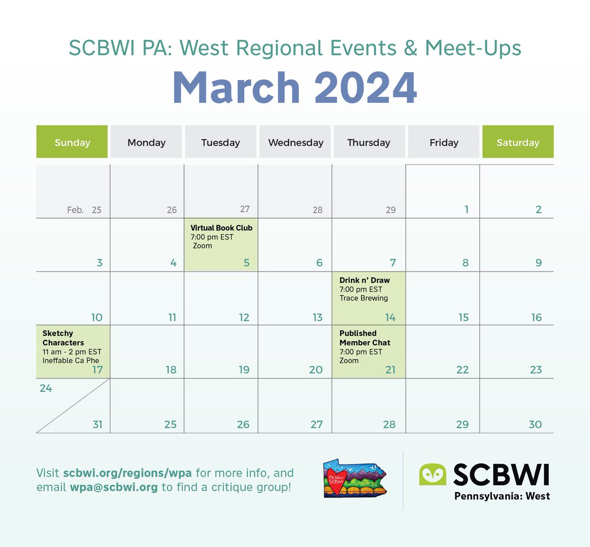 SCBWI PA West tweet media