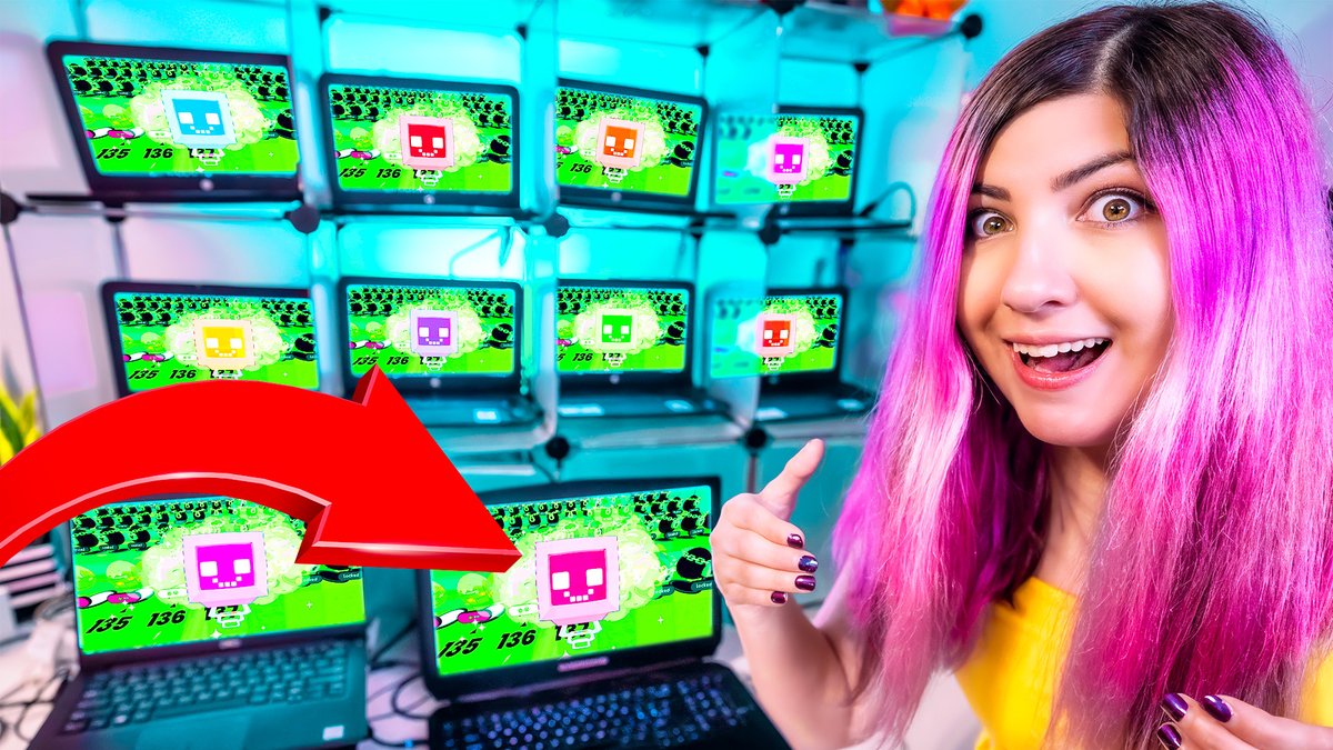 WE'RE BACK! We uploaded a new video to the TeraBrite Games channel 2 days in a row and have another one coming out tomorrow. should we keep it going? 💜💚