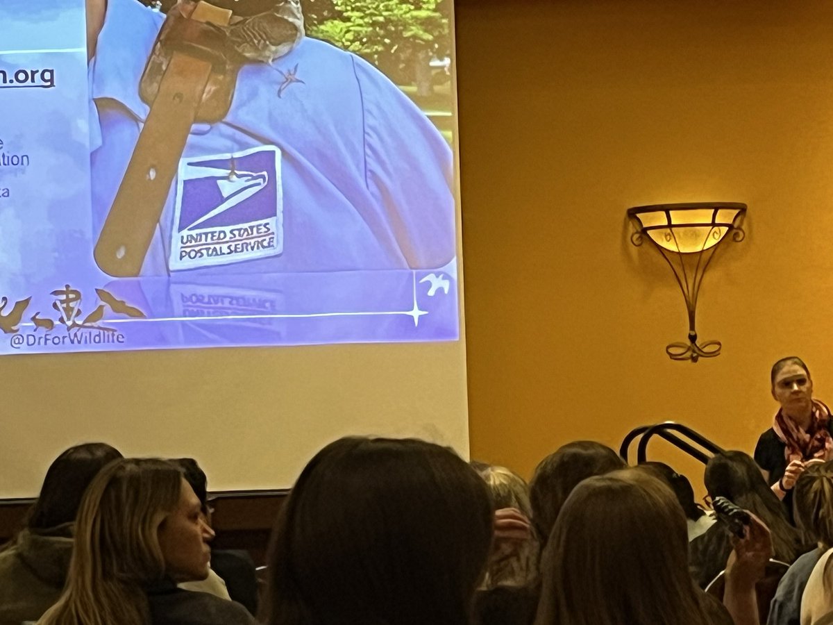 Excellent talk by <a href="/DrForWildlife/">Renee Schott, DVM, CWR</a>