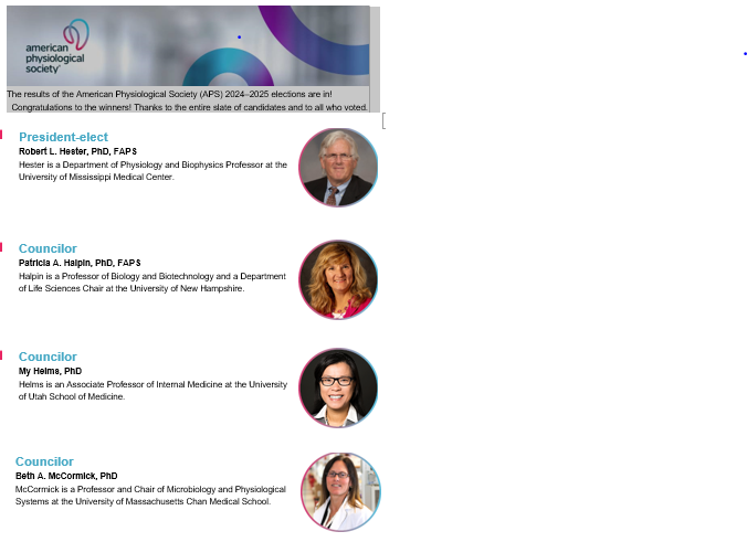 Dr. Patricia A. Halpin, FAPS (@bsciprof) on Twitter photo Congratulations to everyone! I am thrilled to be elected APS councilor and look forward to working with everyone. <a href="/APSPhysiology/">American Physiological Society</a> Congratulations to everyone! I am thrilled to be elected APS councilor and look forward to working with everyone. <a href="/APSPhysiology/">American Physiological Society</a>