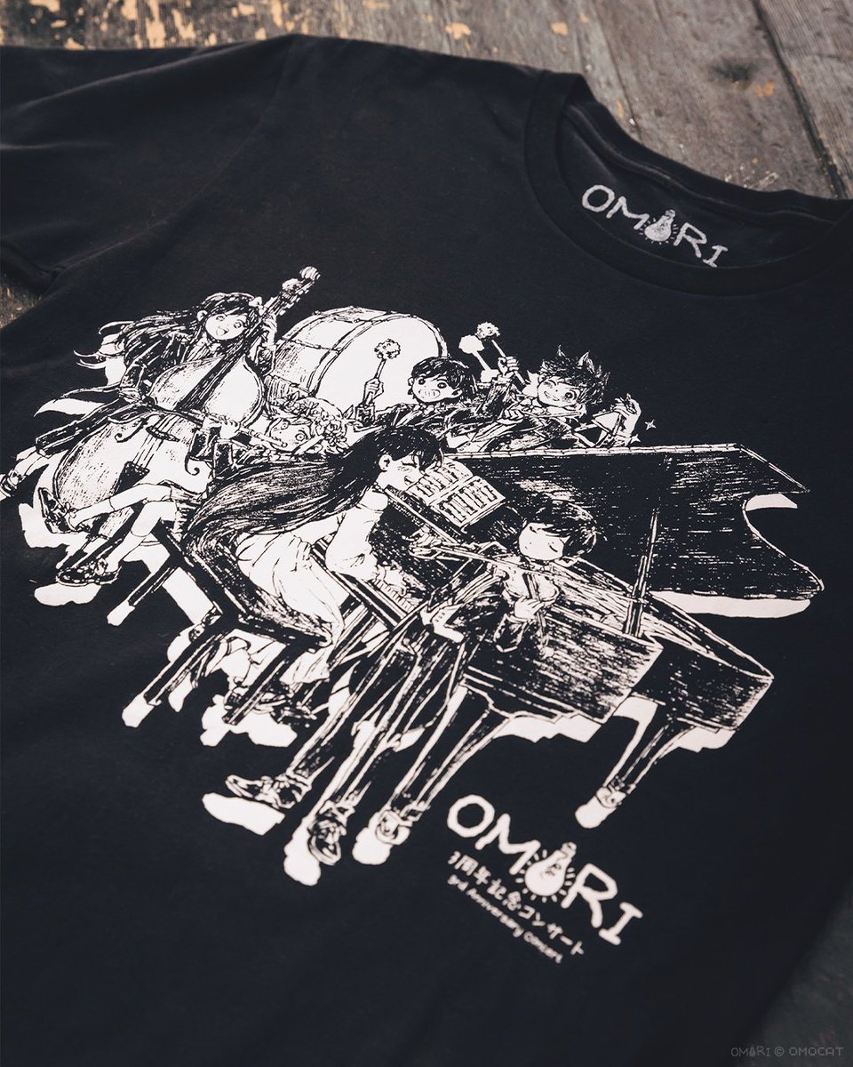 OMORI 3rd Anniversary Concert merchandise is available now! (omocat-shop.com/collections/om…)