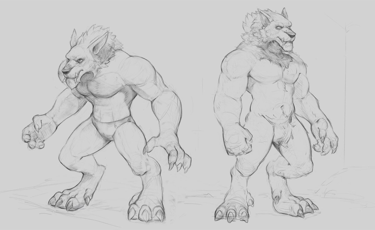 notsophatmatt's tweet photo. Two styles of worgen https://t.co/Zklt8x9mCH