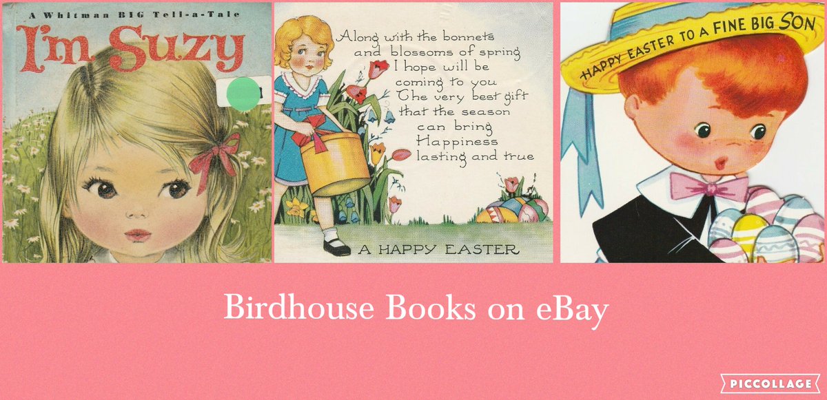 Come visit Birdhouse Books on eBay - ebay.com/str/birdhouseb… #vintagechildrensbooks #ephemera #vintage #vintagepostcards #postcards #vintagecookbooks Huge selection!
