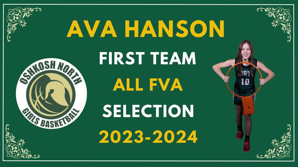 ON Girls Basketball (@onhsgirlshoops) on Twitter photo Congrats to our point guard - <a href="/AvaRHanson616/">Ava Hanson</a>!!!
4th in scoring (17.2 ppg)
2nd in assists (3.3 apg)
5th in steals (2.1 spg)
12th in total rebounds #SpartanPride 💚💛🏀 Congrats to our point guard - <a href="/AvaRHanson616/">Ava Hanson</a>!!!
4th in scoring (17.2 ppg)
2nd in assists (3.3 apg)
5th in steals (2.1 spg)
12th in total rebounds #SpartanPride 💚💛🏀