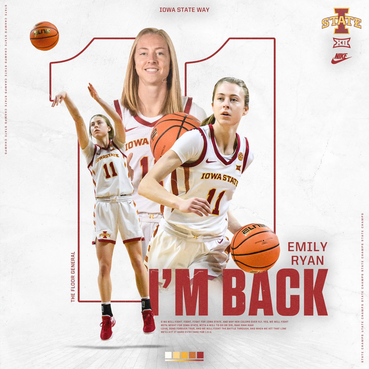 4 years wasn’t enough. Let’s run it back, Cyclone Nation ❤️🌪️