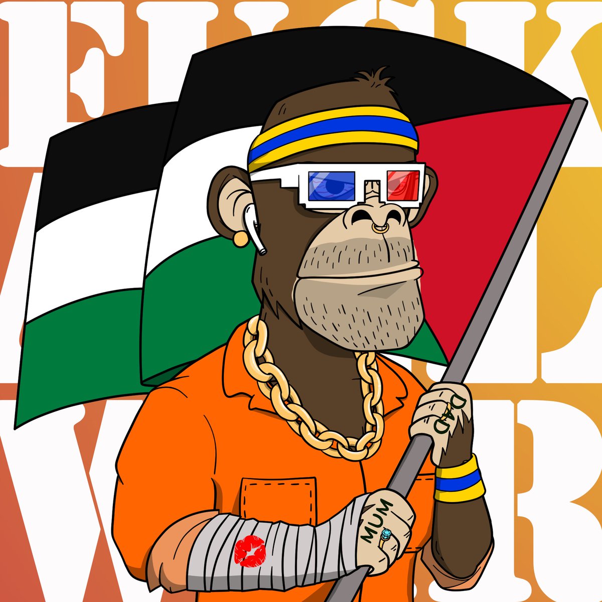 MyApeArmy's tweet photo. Peace is the call of the hour! 🕊️ Join the APΞ Army as we gear up for our upcoming mint. Stay tuned 4 exciting giveaways &amp; community love! #NFTCommunity #NFTGiveaways #APENFT #BoredApe #BoredApeYachtClub #MAYC #NFTArtists #Whitelist #Tezos #EthereumNFTs #Solana #OrdinalsNFT #BTC https://t.co/wSF6rtsK3x